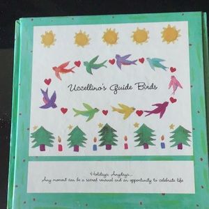 Set of Hand-Painted Birds